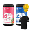 Optimum Nutrition Amino Energy 30 Serves Twin Pack (2x 30 Serves) + FREE Shirt