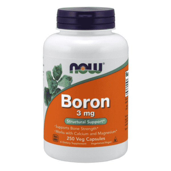 Now Foods Boron 3mg 250 Caps