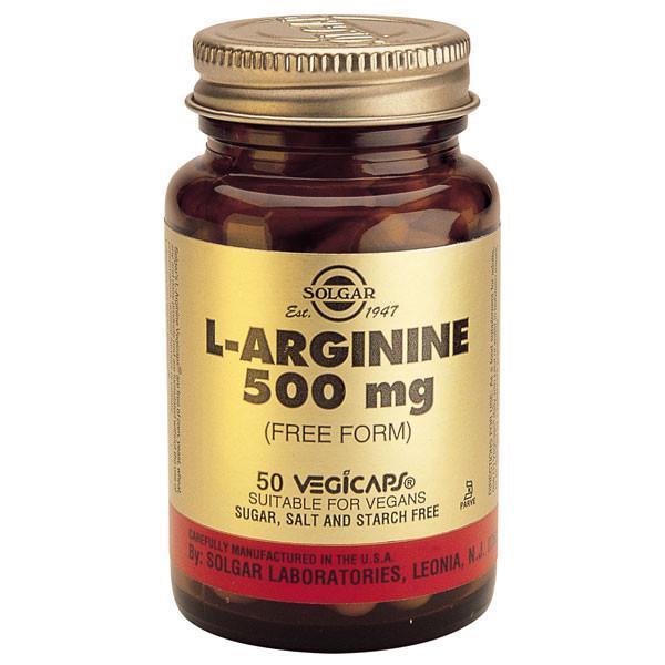 Solgar L-Arginine 50 Caps