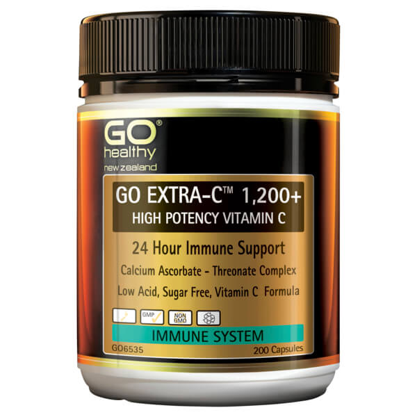 Go Healthy Go Extra-C 1200+ 200 Caps