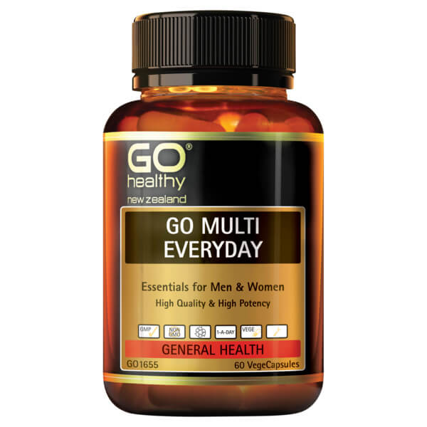 Go Healthy Go Multi Everyday 60 Veggie Caps
