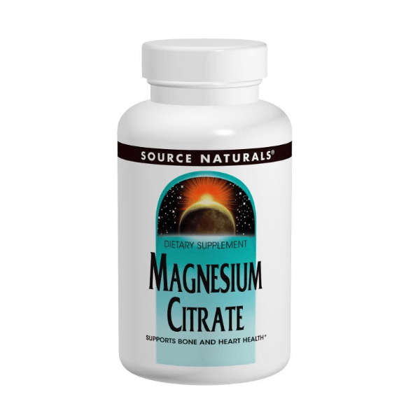 Source Naturals Magnesium Citrate 180 Caps