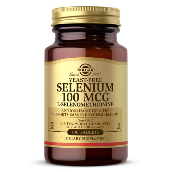 Solgar Selenium 100mcg 100 Tabs