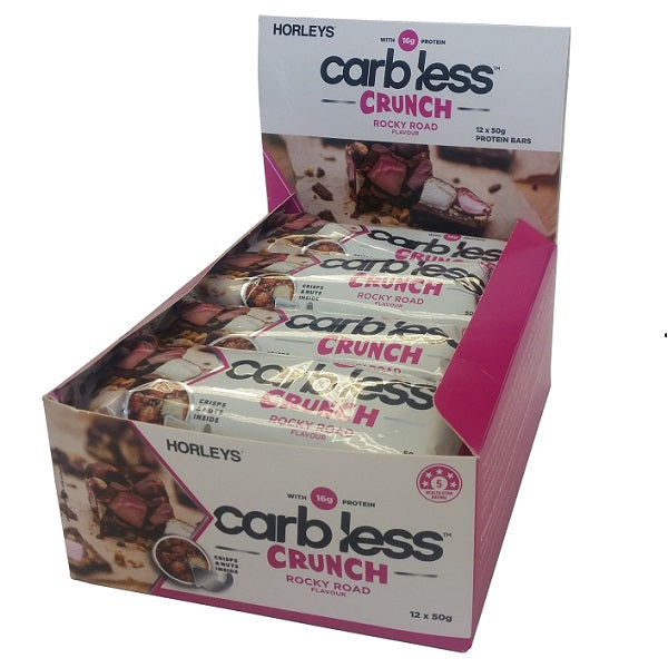 Horleys Carb Less Crunch Bar Box of 12