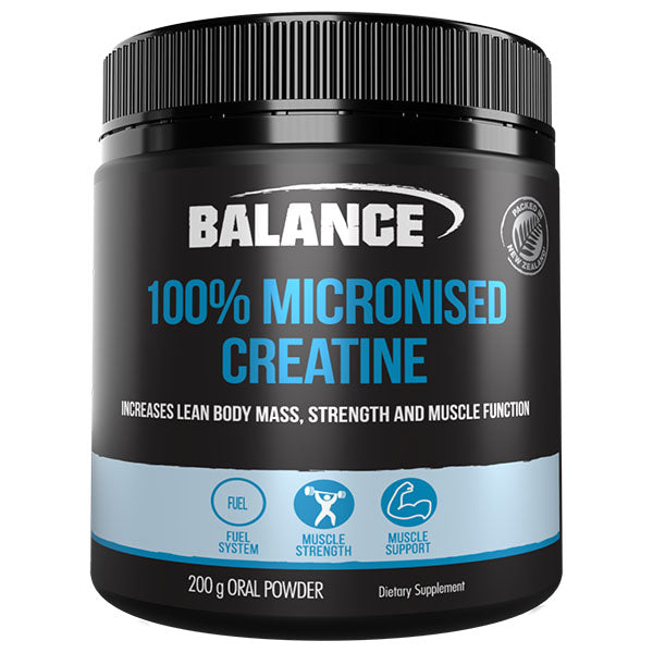 Balance 100% Micronised Creatine 200g