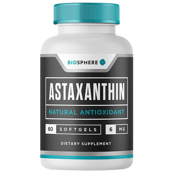 Biosphere Astaxanthin 6mg 60 Capsules