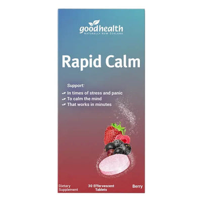 Good Health Rapid Calm 30 Effervescent Tabs