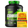 MusclePharm Combat 100% Whey Protein 5lb + FREE Ripped Freak 60 Caps