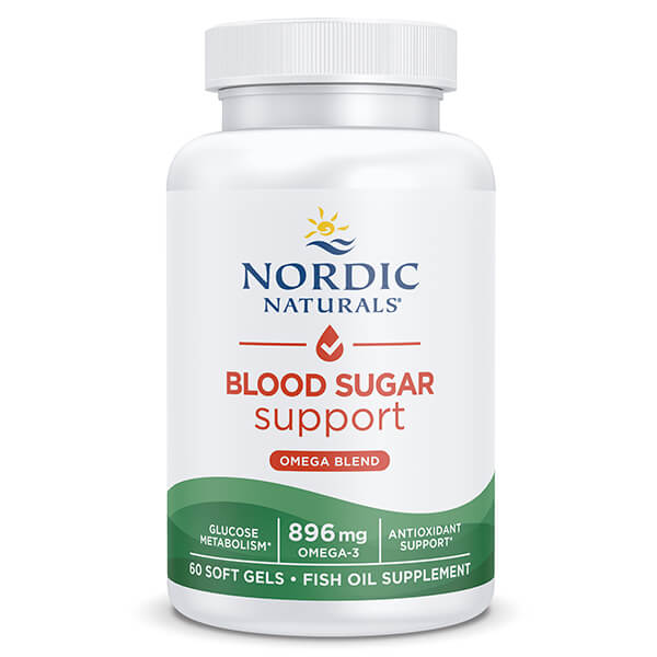 Nordic Naturals Blood Sugar Support Omega Blend 60 Softgels