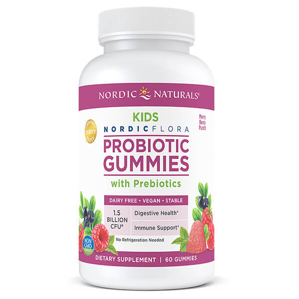 Nordic Naturals Probiotic Gummies Kids 60 Chewables