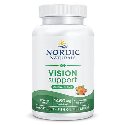 Nordic Naturals Vision Support Omega Blend 60 Softgels