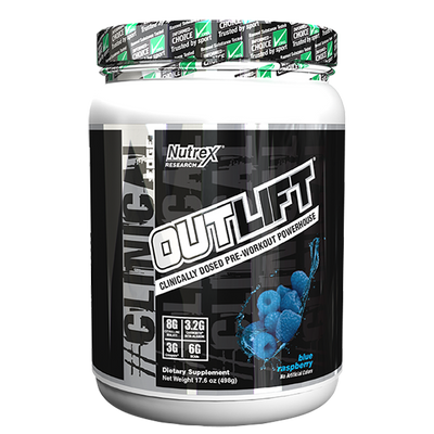 Nutrex Outlift Pre-Workout 20 Serves CLEARANCE Short Dated 01/01/2025