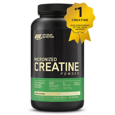Optimum Nutrition Creatine 300g + 2 x Optimum Nutrition Gold Standard Samples