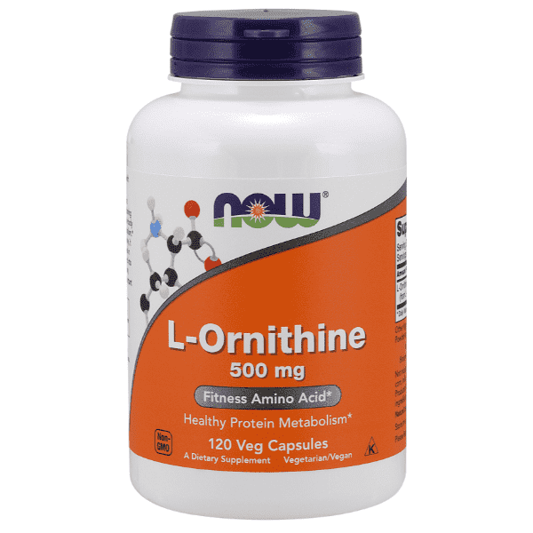 Now Foods L-Ornithine 120 Caps