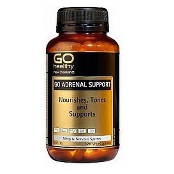 Go Healthy Go Adrenal Support 120 Veggie Caps