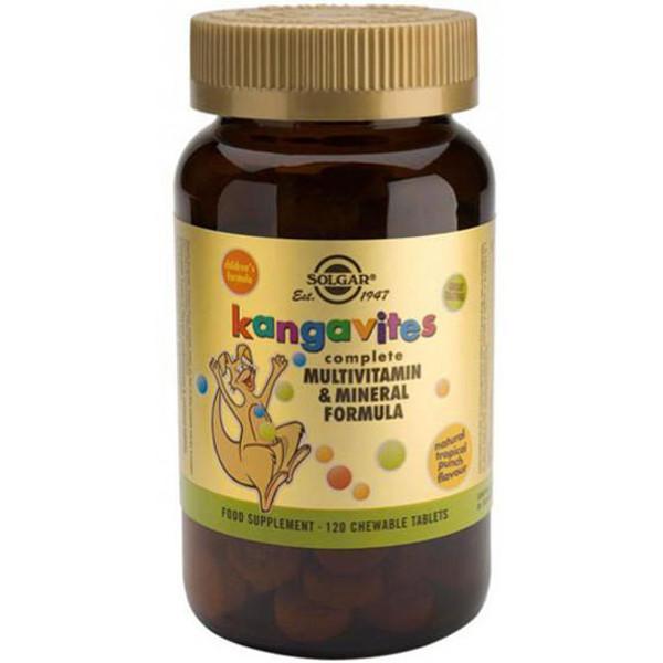 Solgar Kangavites Multivitamin and Mineral Formula 120 Tabs