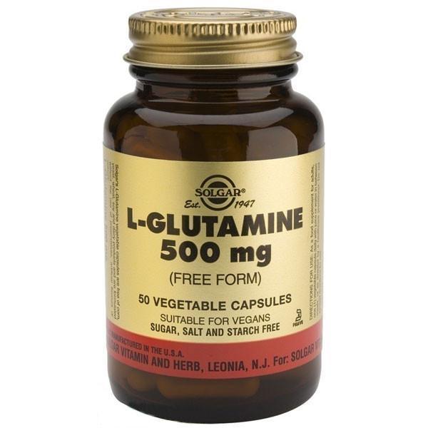 Solgar L-Glutamine 500mg 50 Caps