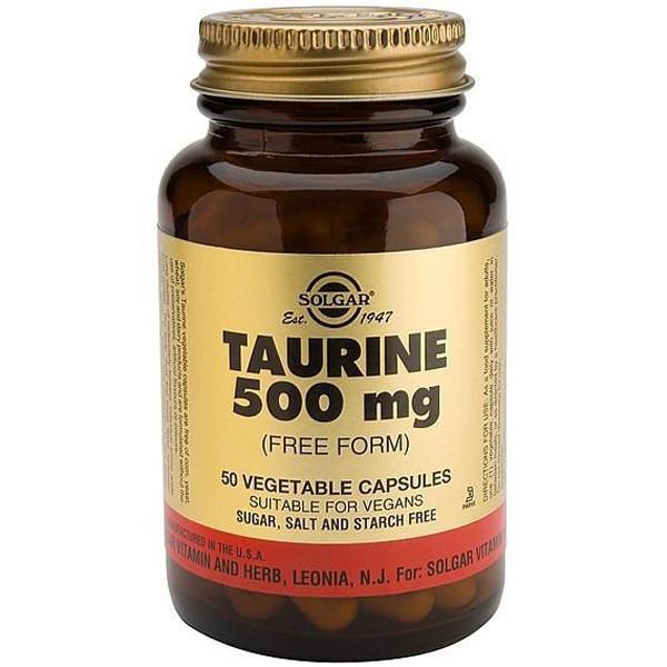 Solgar Taurine 500mg 50 Caps