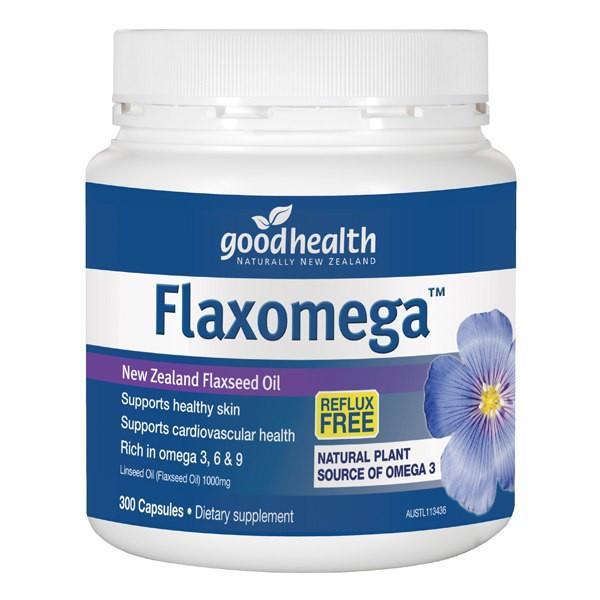 Good Health Flaxomega Flax Seed Oil 150 Capsules