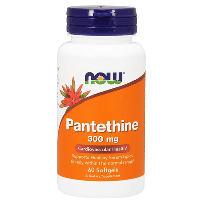 Now Foods Pantethine 300mg 60 Softgels