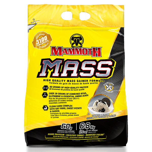 Mammoth Mass Weight Gainer 15lb