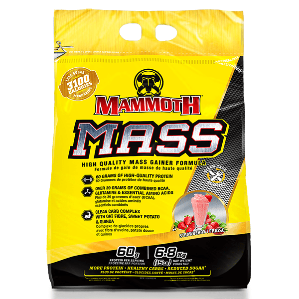Mammoth Mass Weight Gainer 15lb