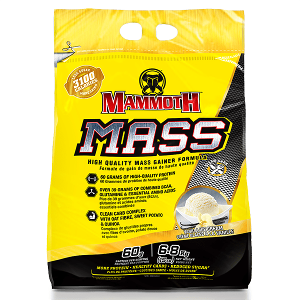 Mammoth Mass Weight Gainer 15lb