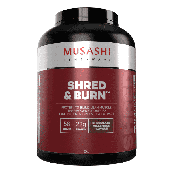 Musashi Shred & Burn Protein 2kg