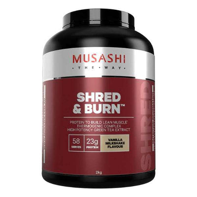 Musashi Shred & Burn Protein 2kg