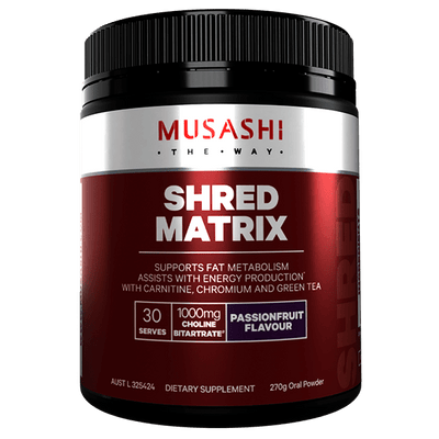 Musashi Shred Matrix 30 Serves