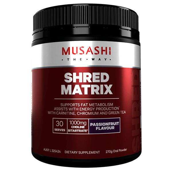Musashi Shred Matrix 30 Serves