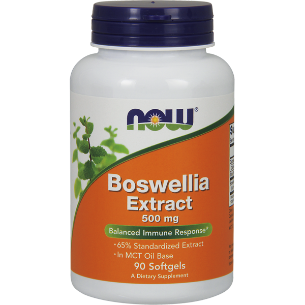 Now Foods Boswellia Extract 500mg 90 Softgels