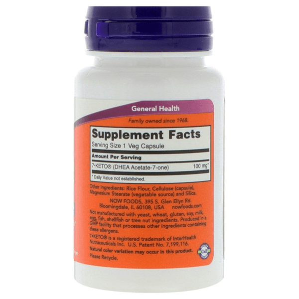 Now Foods 7-Keto 60 Veggie Caps