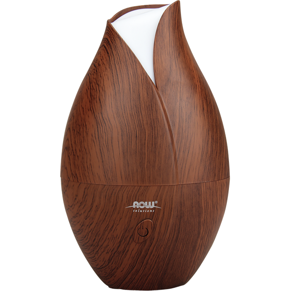 Now Foods Ultrasonic Faux Wood Grain Oil Diffuser