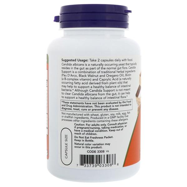 Now Foods Candida Support 90 Veggie Caps