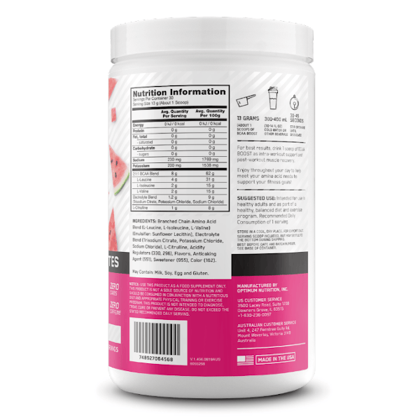 Optimum Nutrition BCAA Boost 30 Serves