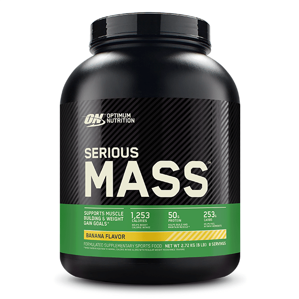 Optimum Nutrition Serious Mass 6lb + Free Shaker