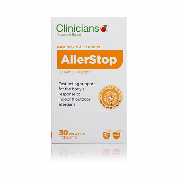 Clinicians Aller Stop 30 Chewable Tablets