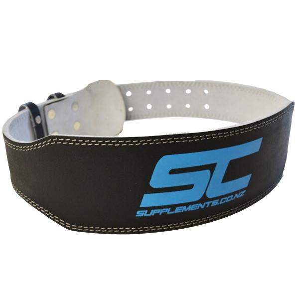 Supplements.co.nz Weightlifting Belt ( Damaged item - some rust on rivets - discounted no returns )