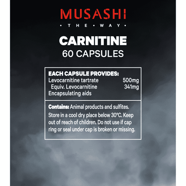 Musashi Carnitine 60 Caps
