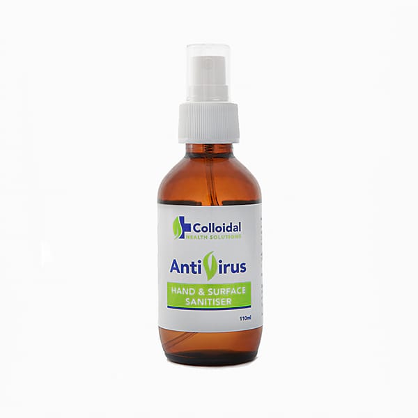 Colloidal Health Solutions AntiVirus Hand & Surface Sanitiser 110ml
