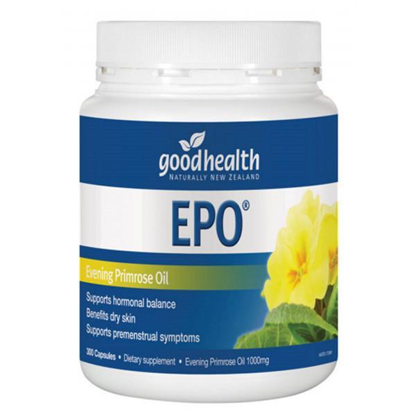 Good Health Evening Primrose Oil (EPO) 1000mg 300 Capsules
