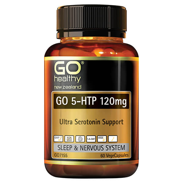 Go Healthy Go 5-HTP 120mg 60 Veggie Caps