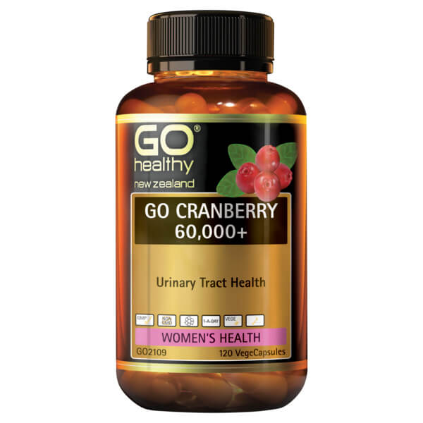 Go Healthy Go Cranberry 60,000+ 120 Veggie Caps