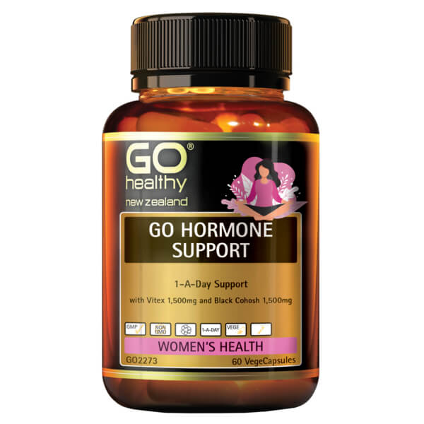 Go Healthy Go Hormone Support 60 Veggie Caps