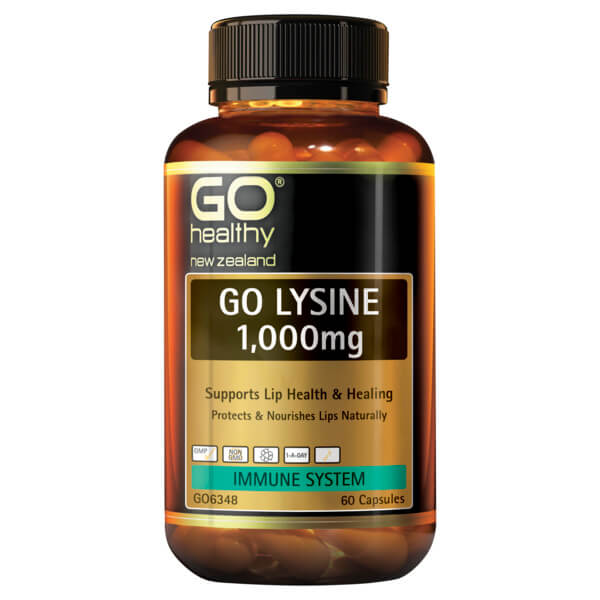 Go Healthy Go Lysine 1,000mg 60 Caps