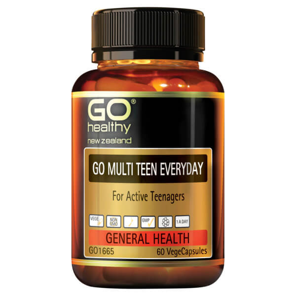 Go Healthy Go Multi Teen Everyday 60 Veggie Caps