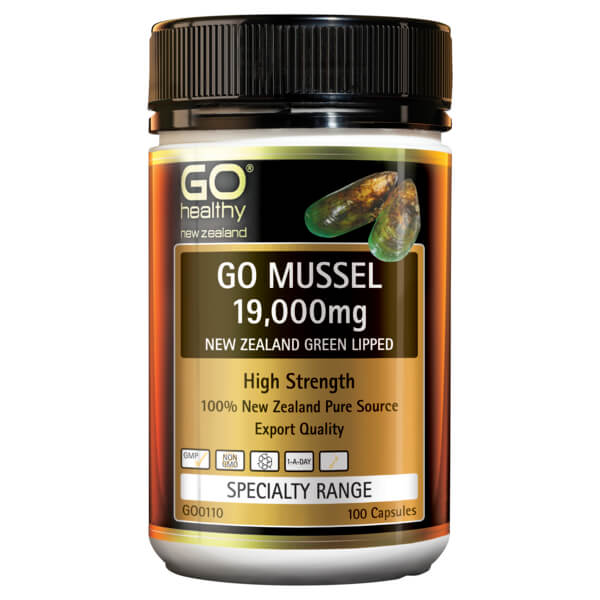 Go Healthy Go Mussel 19,000mg 100 Caps