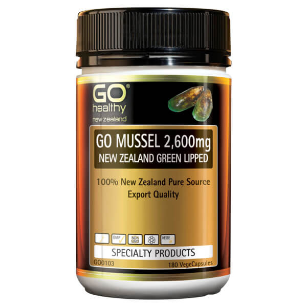 Go Healthy Go Mussel 2,600mg 180 Caps