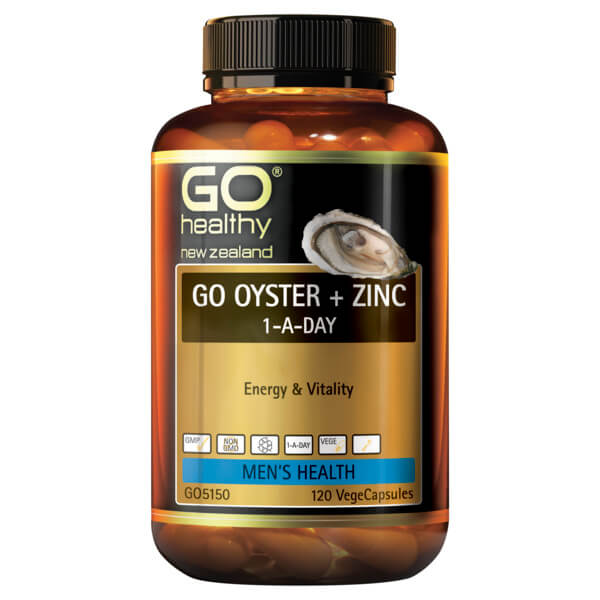 Go Healthy Go Oyster + Zinc 120 Caps